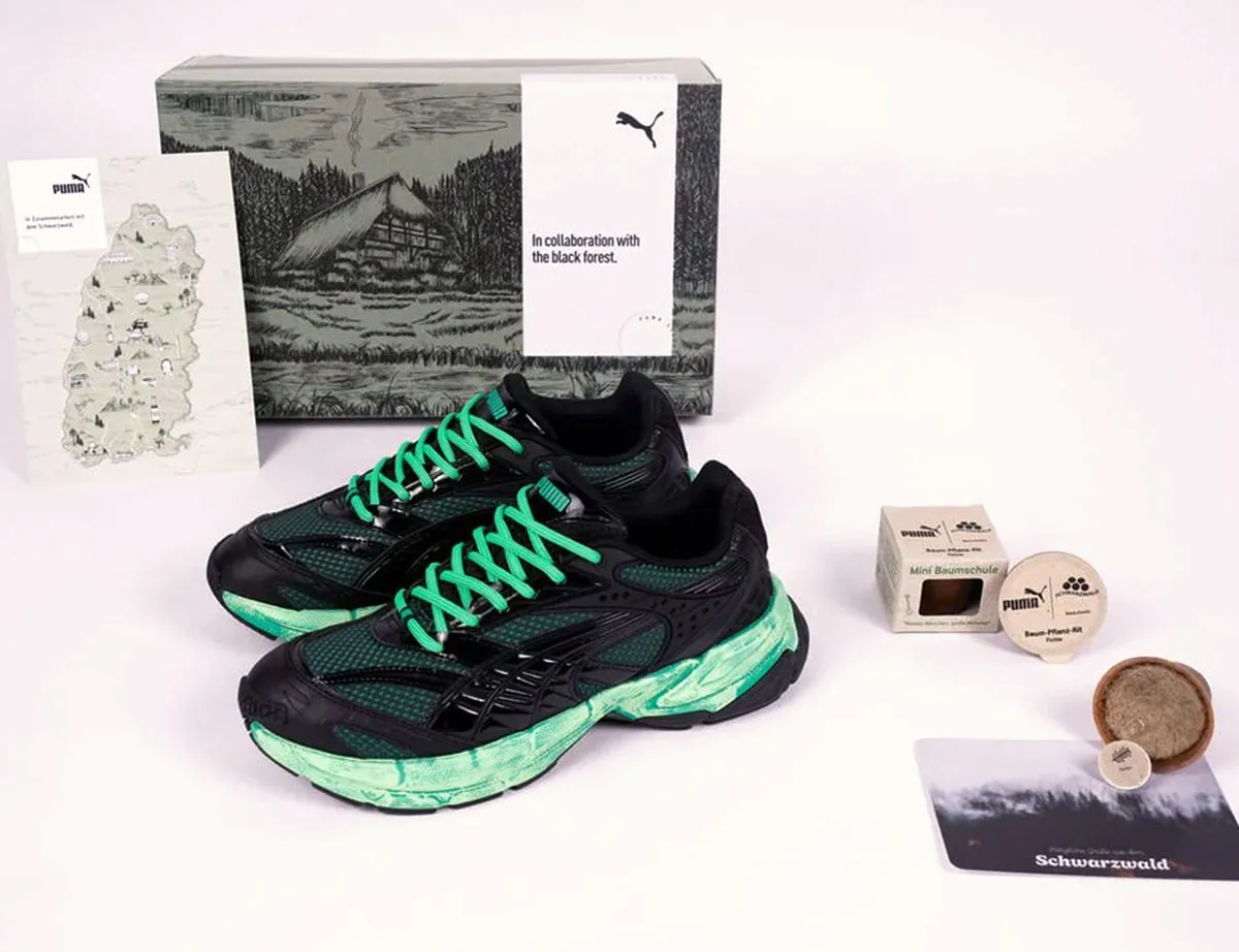 Puma-Schuhe mit meinwoody-Werbeartikel